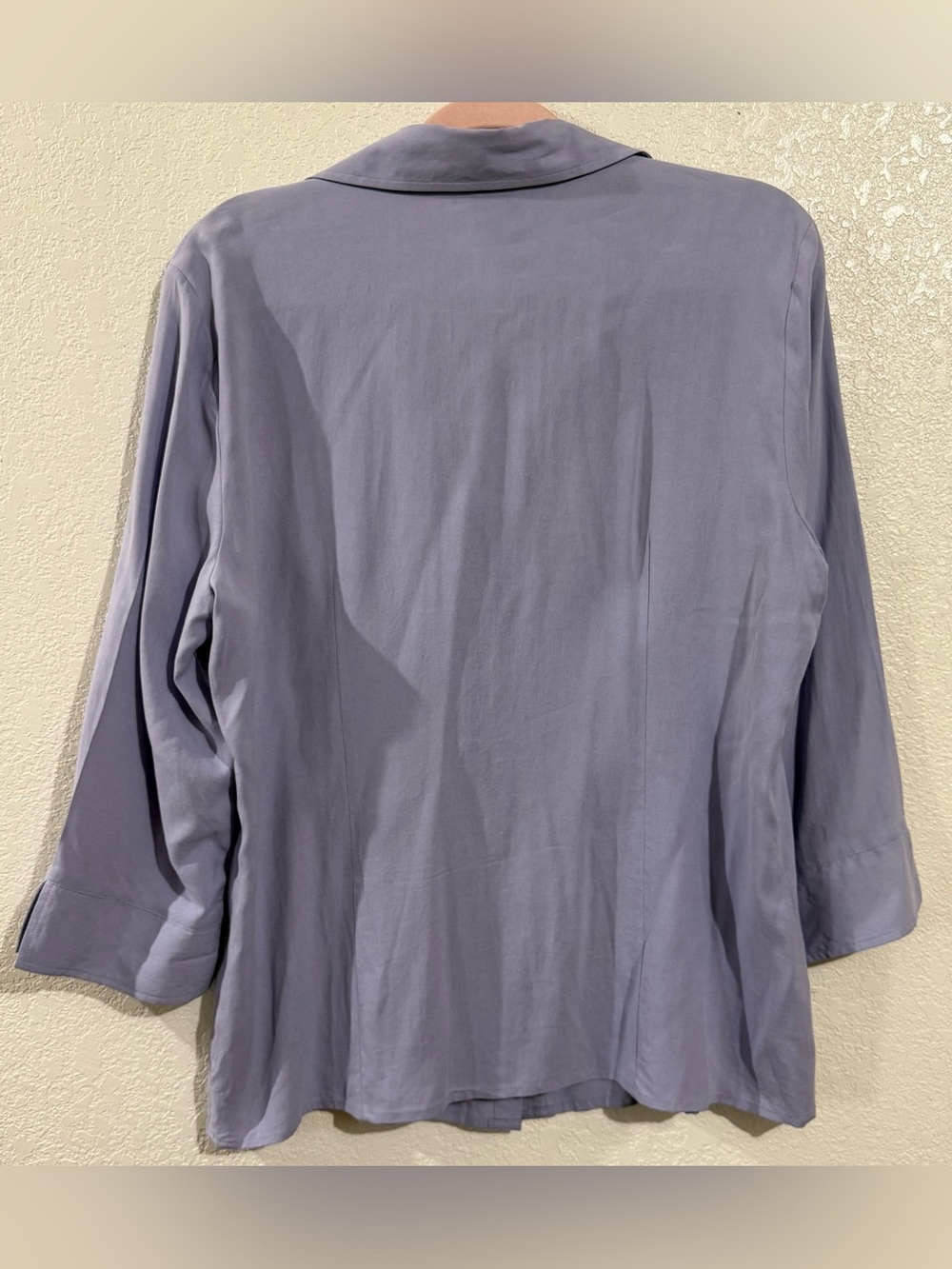 Fred David Pale Lavender Silk Shirt - Picture 4 of 4